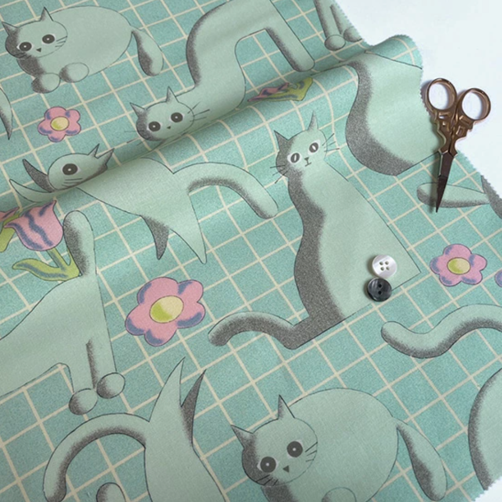 3D Cats Geometric Nora Japan Moelan Studio Japanese Import ST1540-C