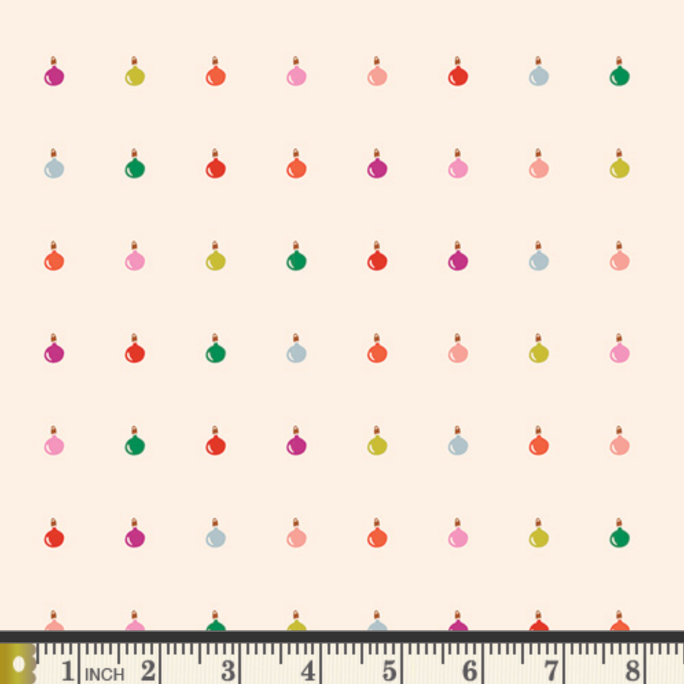 AGF Studio Art Gallery Fabrics Christmas in Color Ornament March CMC-25401