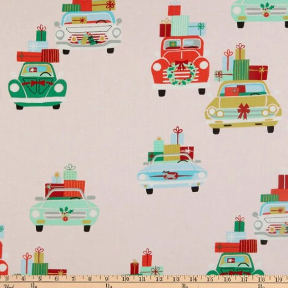 Alexander Henry De Leon Design Group Home for the Holidays Pink