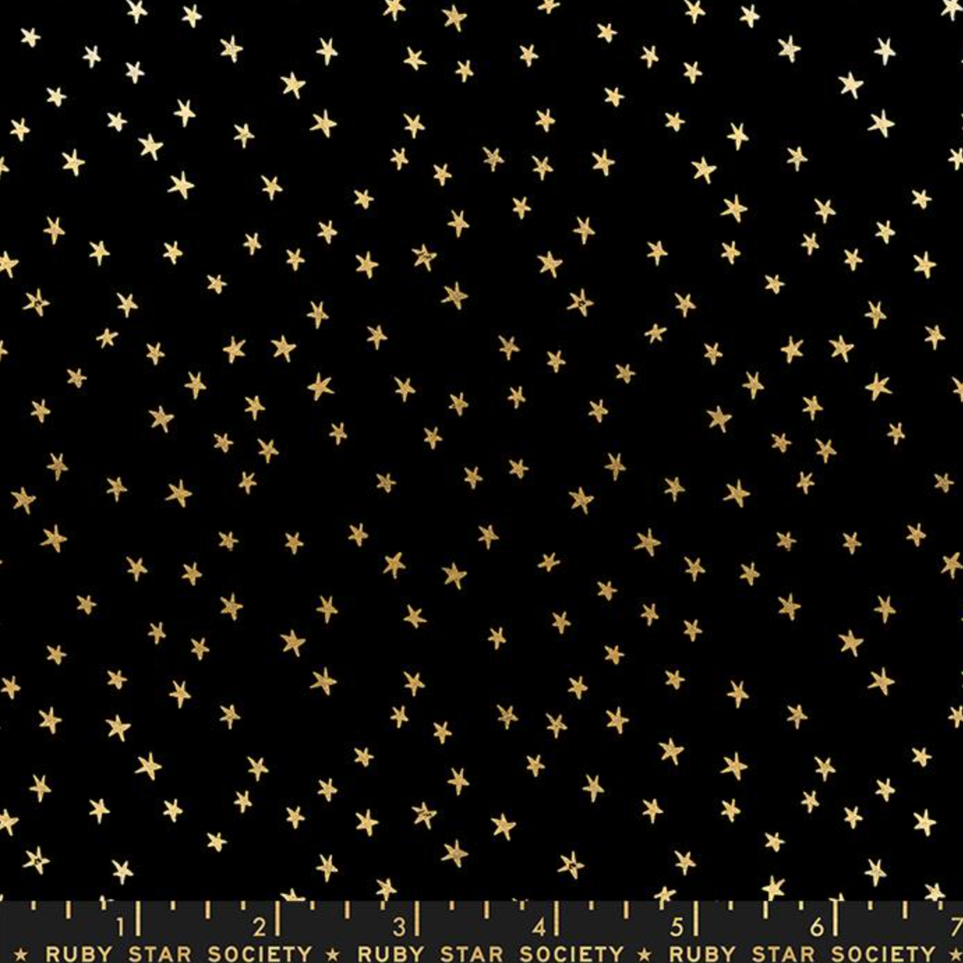 Alexia_Abegg_Moda_Fabrics_Ruby_Star_Society_Mini Starry_RS4110 27M Black Gold Metallic