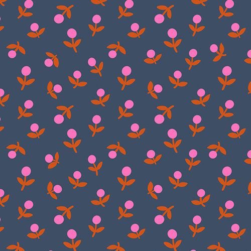 Alexia Abegg Ruby Star Society Moda Fabrics Catnap Sprout RS410320 Smoke