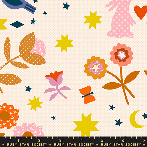 Alexia Abegg Ruby Star Society Moda Fabrics Mystic Fable RS4144 11 Natural