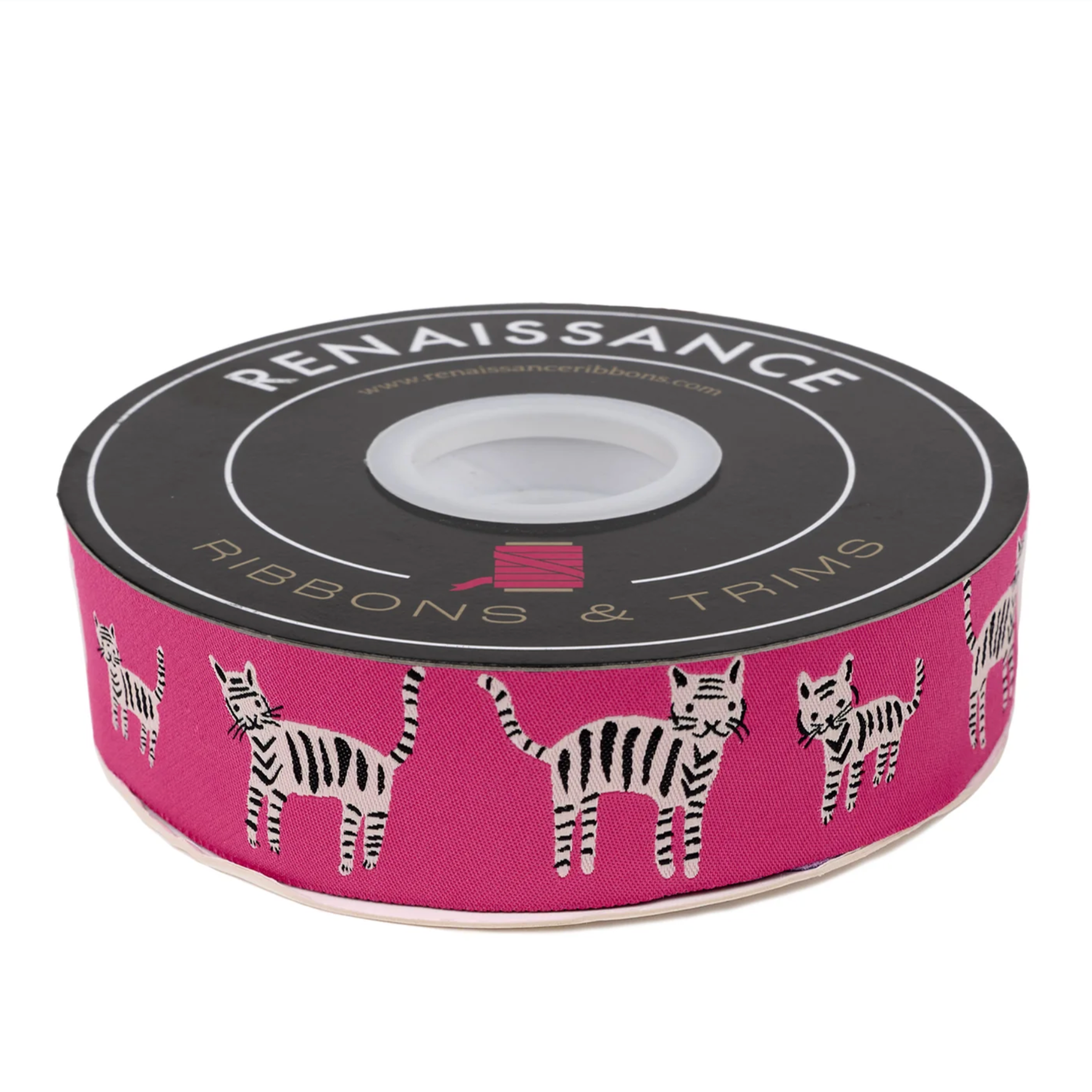 Alexia Abegg Ruby Star Society Moda Renaissance Ribbons Tiger Stripes ALA-102/38mm Col 01_y