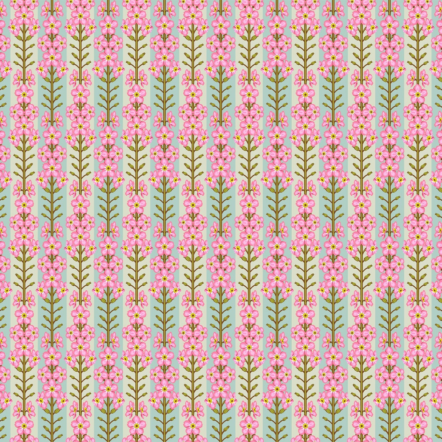 Anna Maria Horner Parry Anna Maria Textiles for Northcott Fabrics Iconic Forgetmenot Romance AMT125-20V