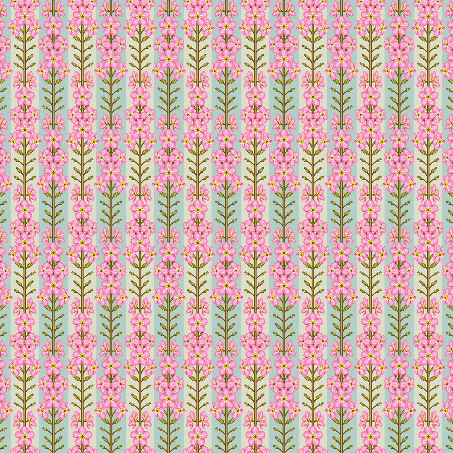 Anna Maria Horner Parry Anna Maria Textiles for Northcott Fabrics Iconic Forgetmenot Romance AMT125-20V