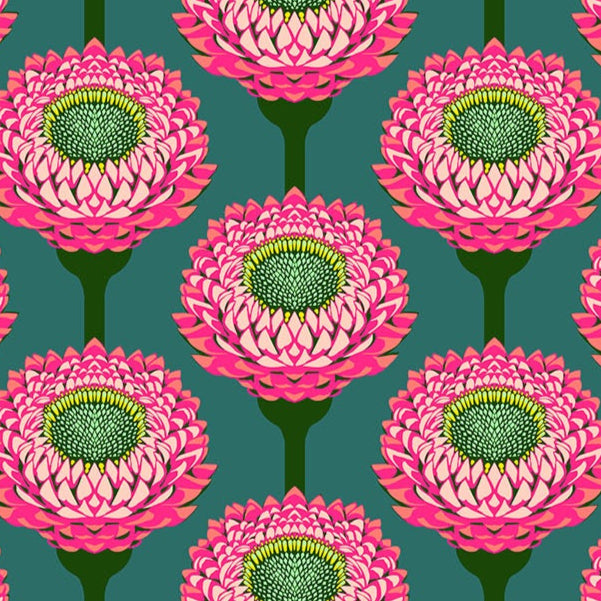 Anna Maria Horner Parry Anna Maria Textiles for Northcott Fabrics Iconic Strawflower Bursting AMT123-28L