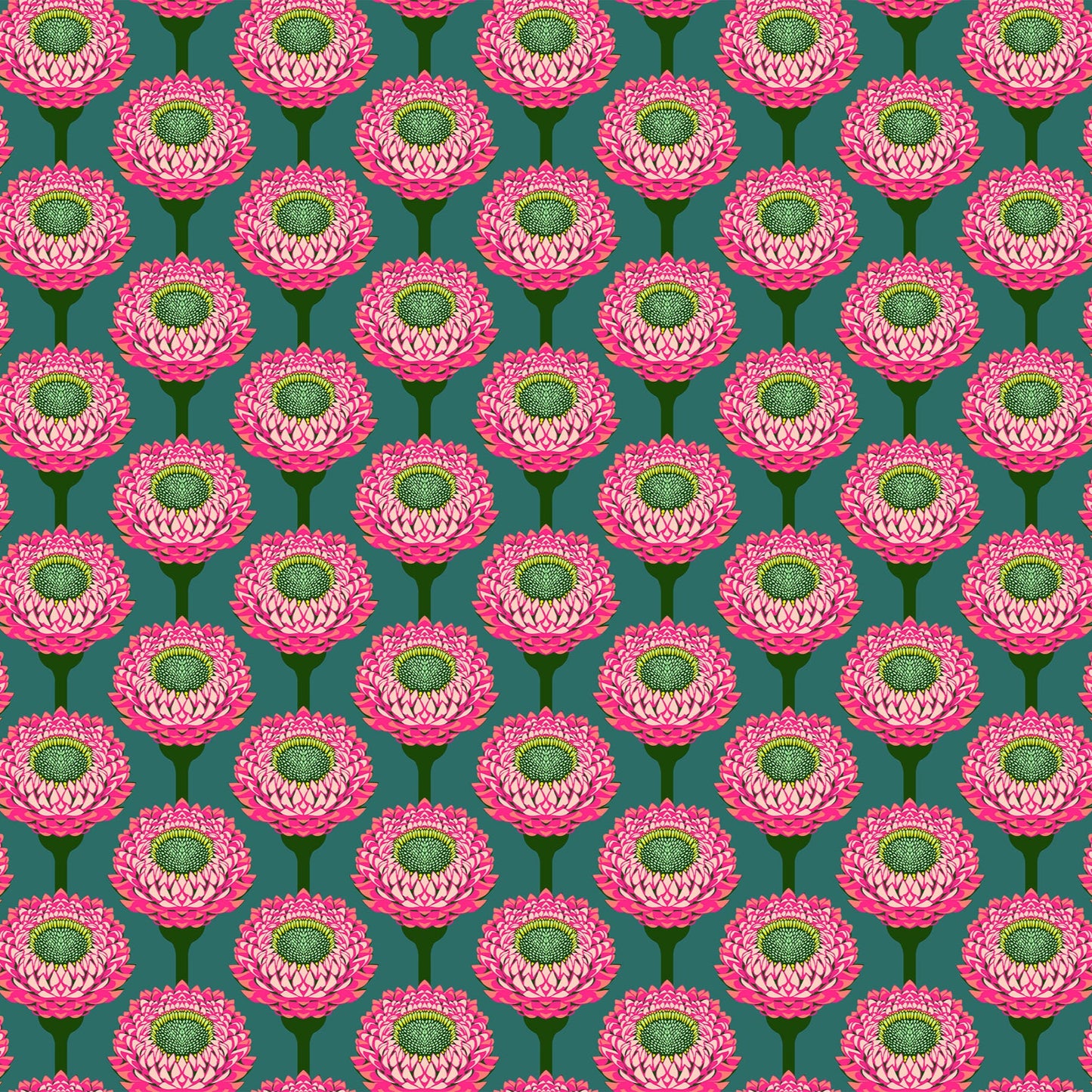 Anna Maria Horner Parry Anna Maria Textiles for Northcott Fabrics Iconic Strawflower Bursting AMT123-28L