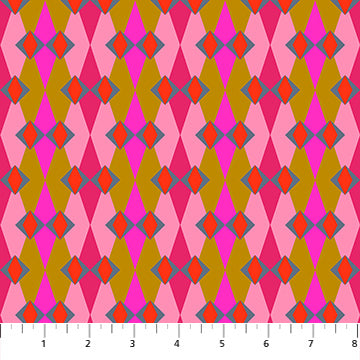 Anna Maria Horner Parry Anna Maria Textiles for Northcott Fabrics Jumpstart Fractal Butterscotch AMT128-23L