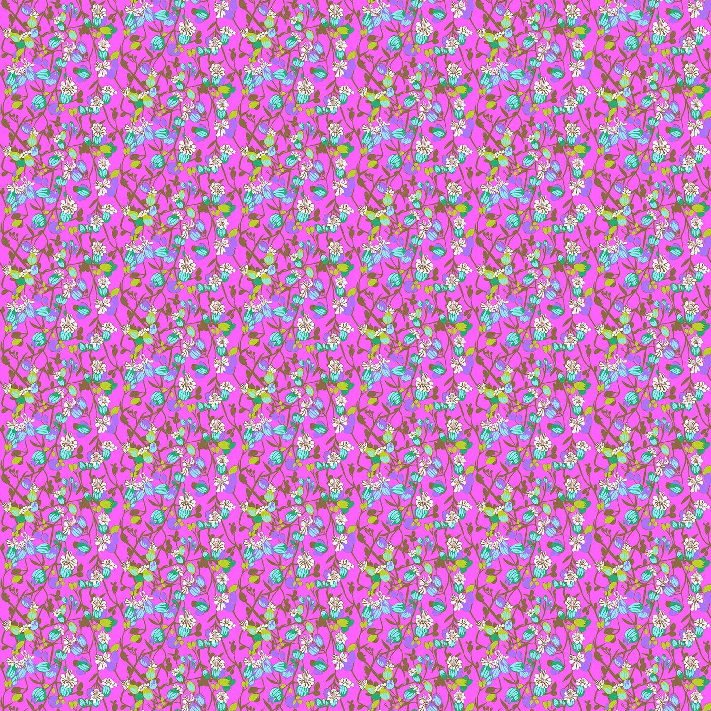 Anna Maria Horner Parry Anna Maria Textiles for Northcott Fabrics Jumpstart Silene Fuchsia AMT127-84V