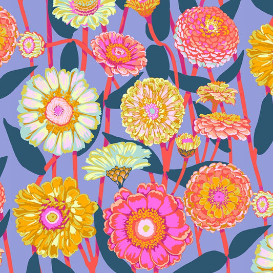 Anna Maria Horner Parry Anna Maria Textiles for Northcott Fabrics Jumpstart Zinnia Show Glow AMT131-42C