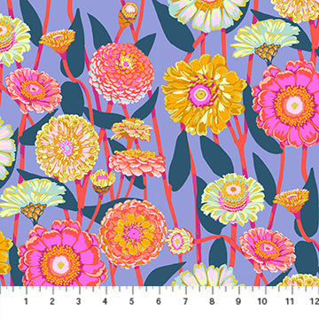 Anna Maria Horner Parry Anna Maria Textiles for Northcott Fabrics Jumpstart Zinnia Show Glow AMT131-42C