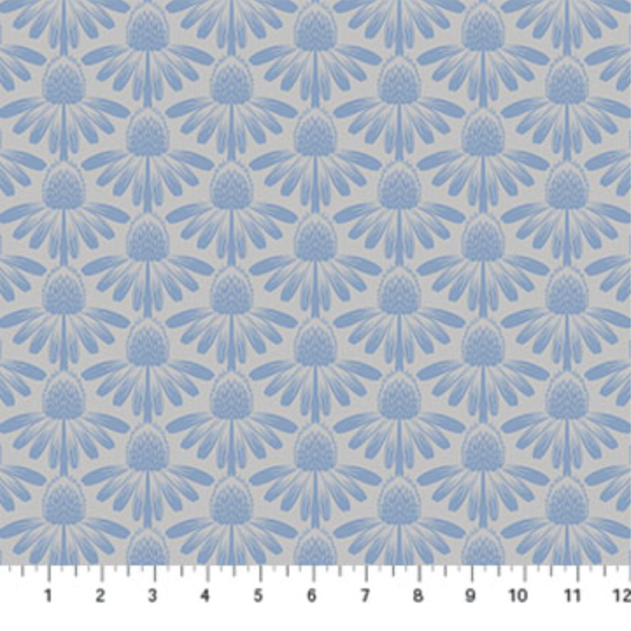 Anna_Maria_Parry_Coneflower Sky Indelible_Anna_Maria_Textiles_Northcott_Fabrics_AMT1001-90V
