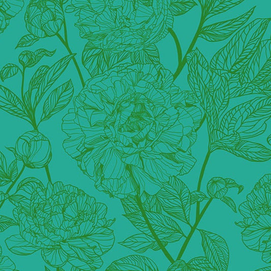 Anna_Maria_Parry_Peony Jade_Indelible_Anna_Maria_Textiles_Northcott_Fabrics_AMT1003-78C