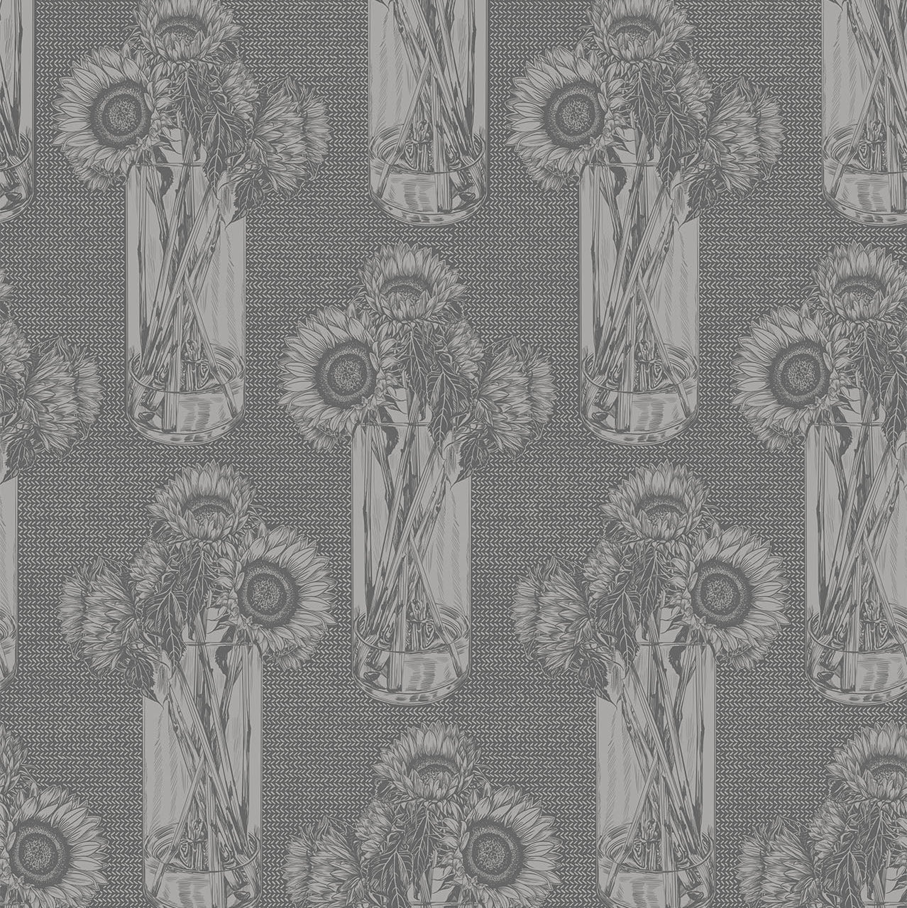 Anna_Maria_Parry_Sunflowers Flash_Indelible_Anna_Maria_Textiles_Northcott_Fabrics_AMT1004-92V