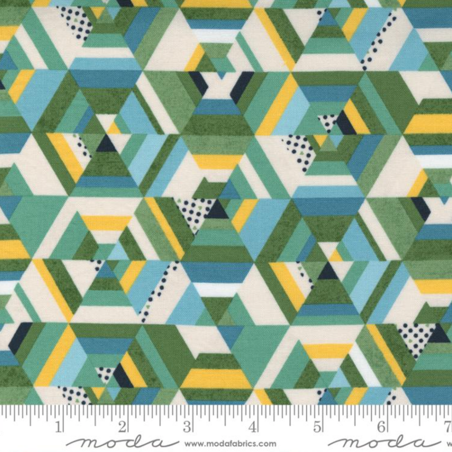 BasicGrey Moda Fabrics Frankie Kaleidoscope Hemlock 3067113