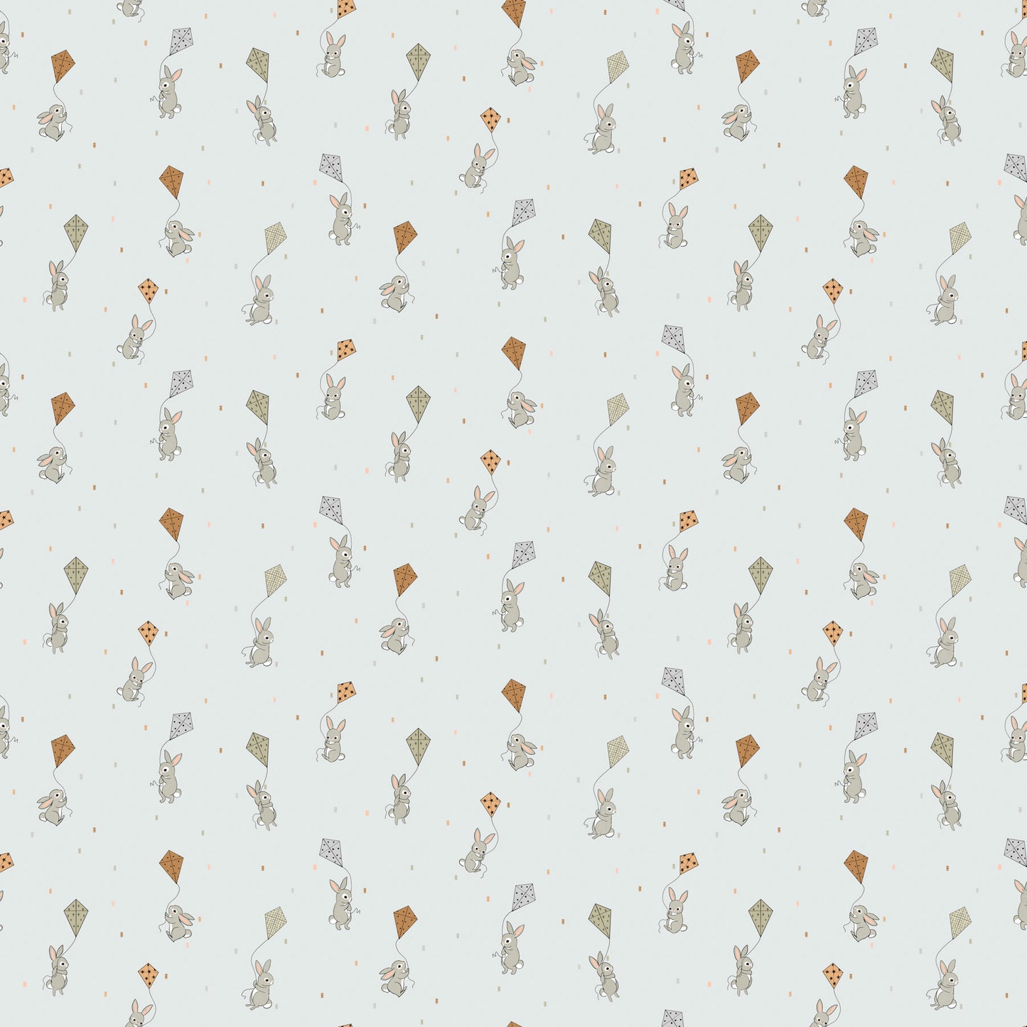 Bernadett Urbanovics FIGO Fabrics Cotton-Tale 90954-90Kites-Gray