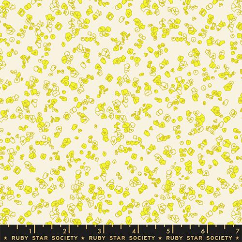 Carolyn Friedlander Ruby Star Society Moda Fabrics Memento Grit RS8004 13 Citron
