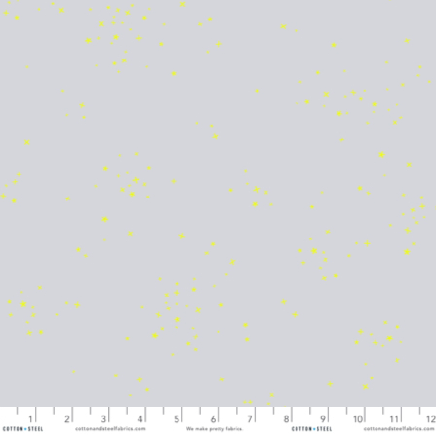 Cotton and Steel RJR Fabrics Basics Freckles Shine On Neon CS100-SH9N