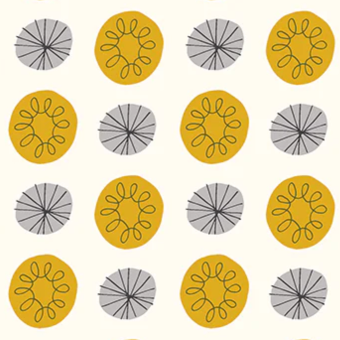 Deborah Fisher Windham Fabrics Hothouse Seed Library 53353-6 Partly Cloudy