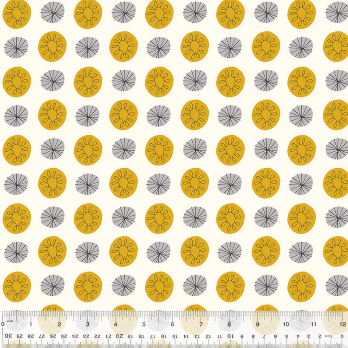 Deborah Fisher Windham Fabrics Hothouse Seed Library 53353-6 Partly Cloudy