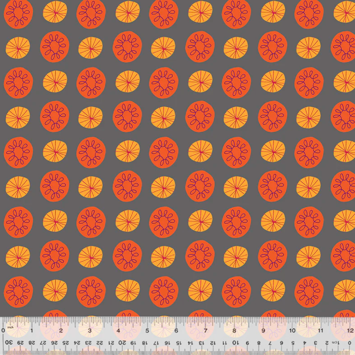 Deborah Fisher Windham Fabrics Hothouse Seed Library 53353-7 Rainy Day