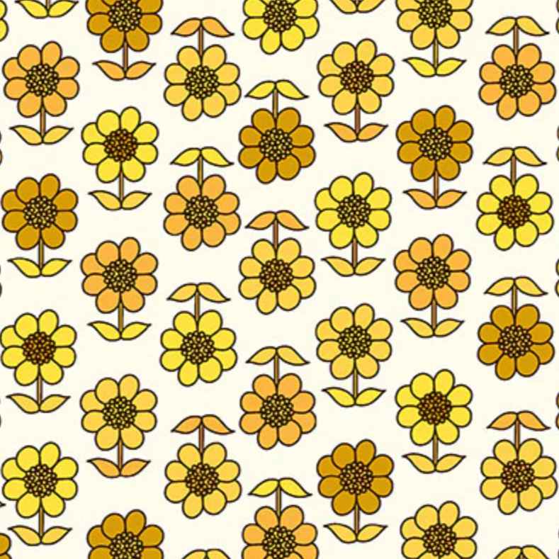 Denyse Schmidt Windham Fabrics Bonny Daisy 53641-3 Yellow