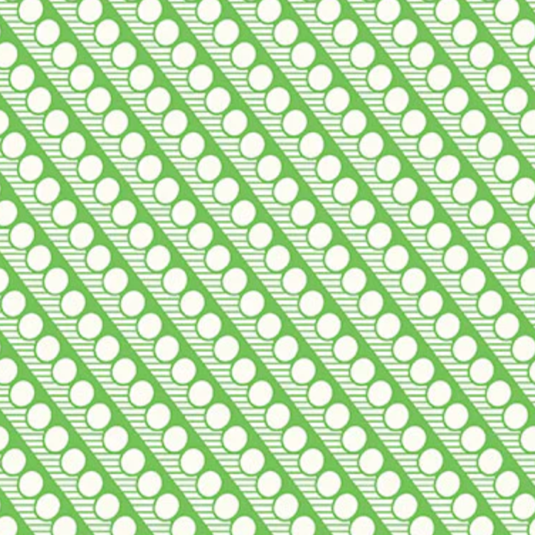 Denyse Schmidt Windham Fabrics Bonny Diagonal Dot 53644-10 Green