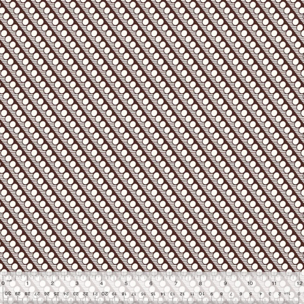 Denyse Schmidt Windham Fabrics Bonny Diagonal Dot 53644-5 Plum