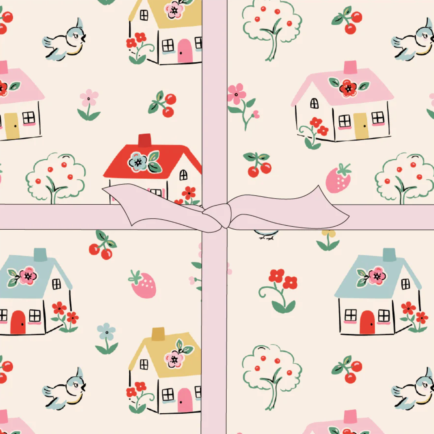 Elea Lutz Poppie Cotton Home Sweet Home 10" Layer Cake VR24478