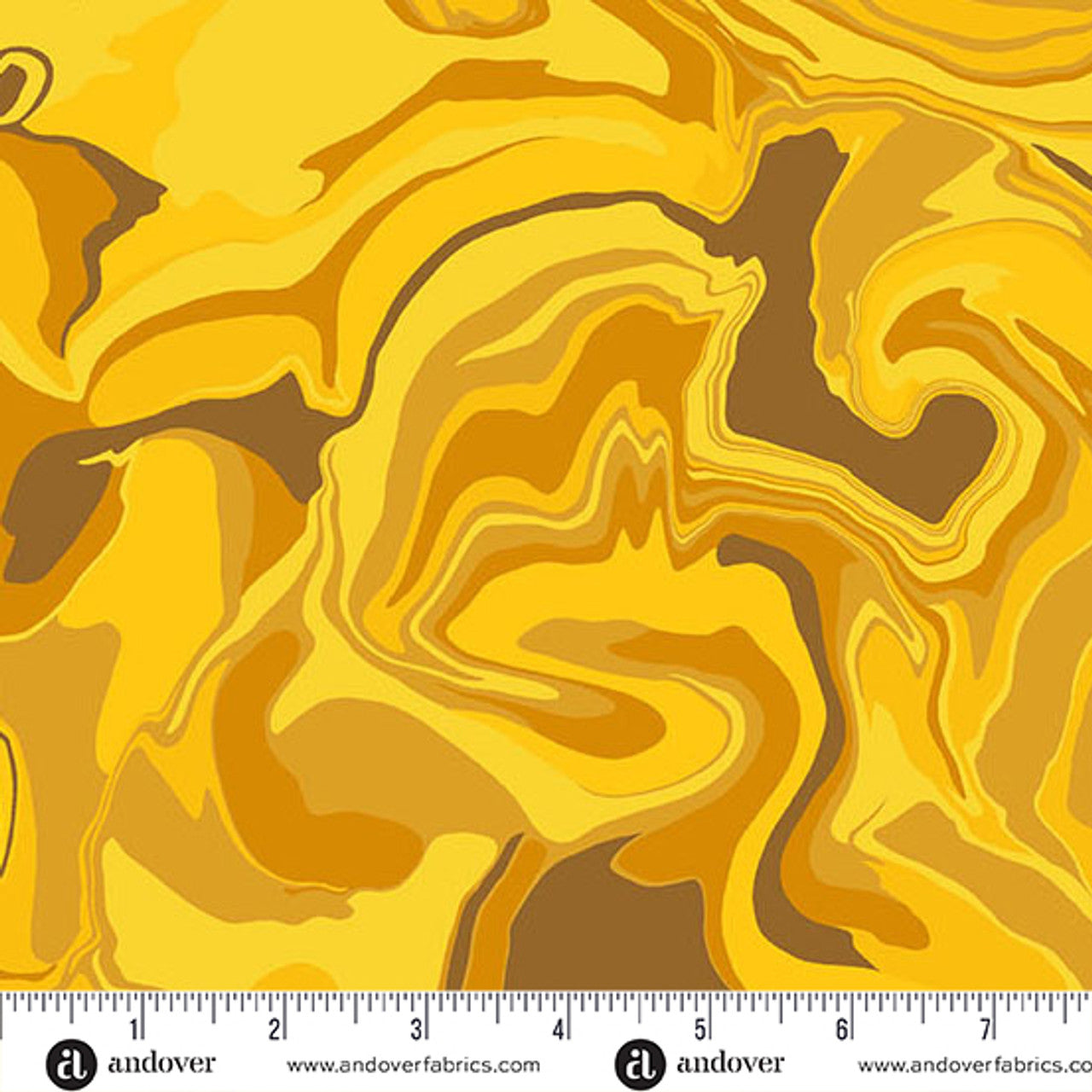 Eye Candy Quilts Andover Fabrics Nebula A-1506-LY Duckling