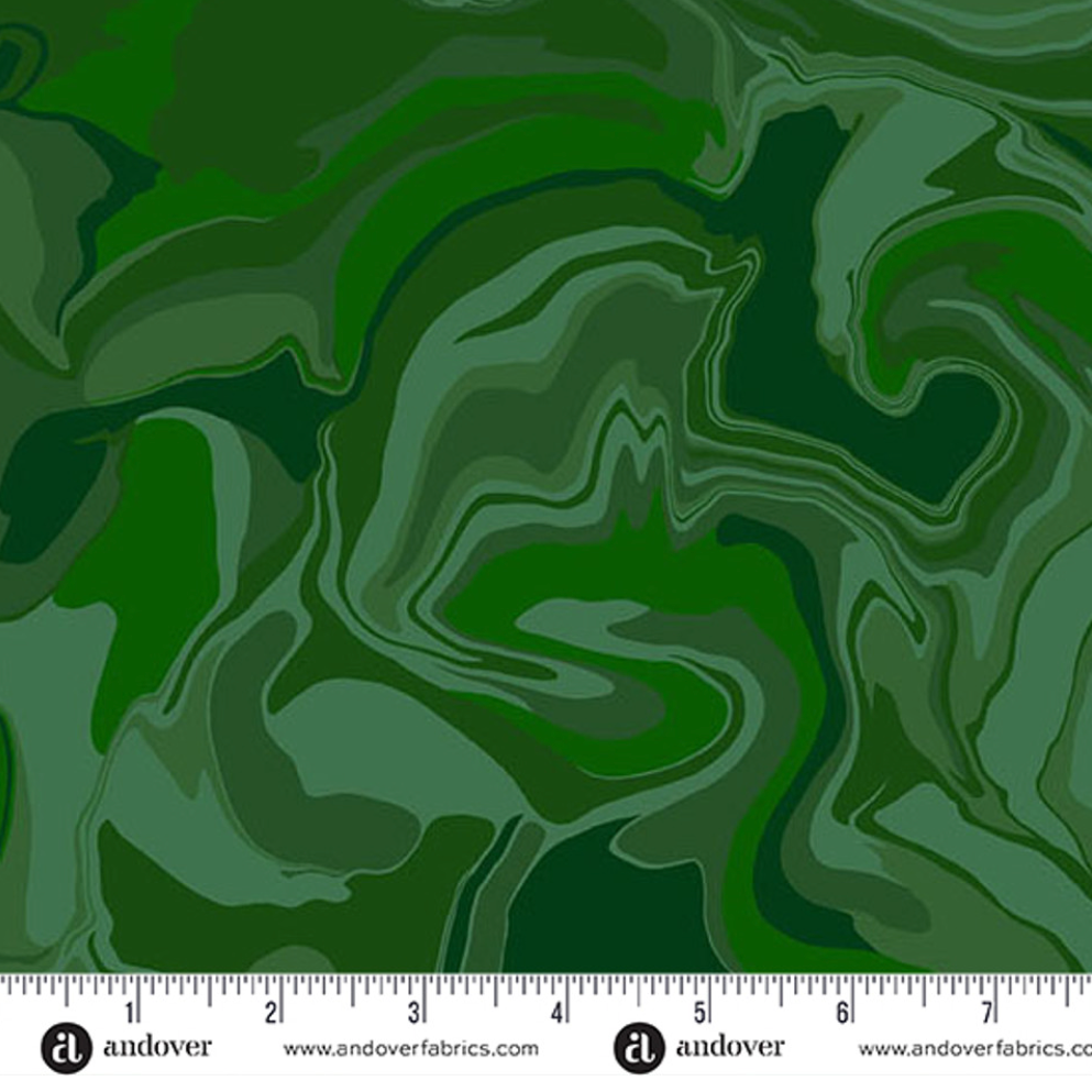 Eye Candy Quilts Andover Fabrics Nebula Balsam A-1506-G1