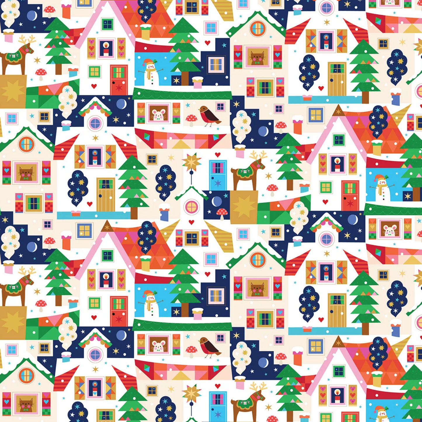 Fizzy Pop Prints Thread and Ink Design Home for Christmas HOME1051 Christmas Eve 3