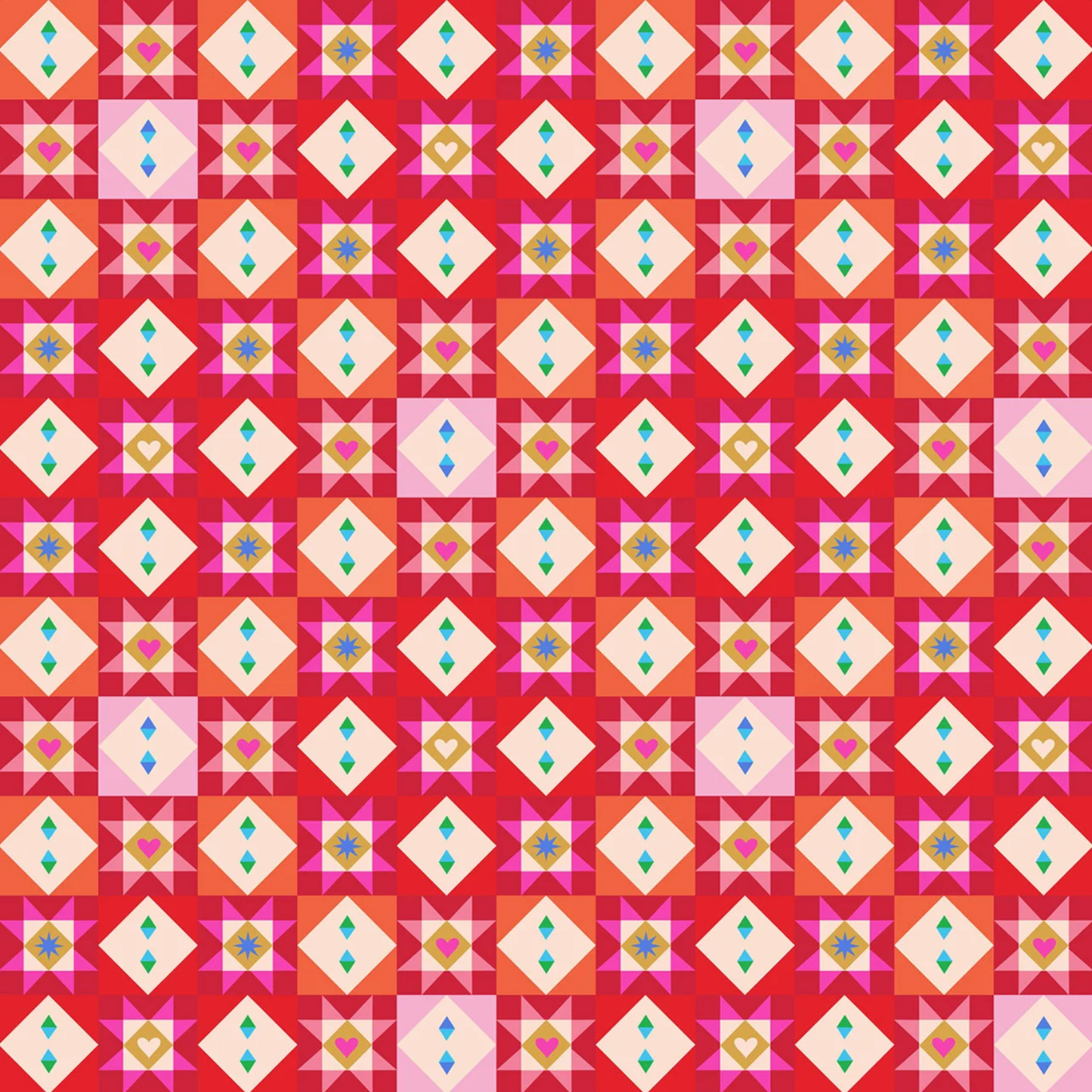 Fizzy Pop Prints Thread and Ink Design Home for Christmas HOME1055 Festive Tiles