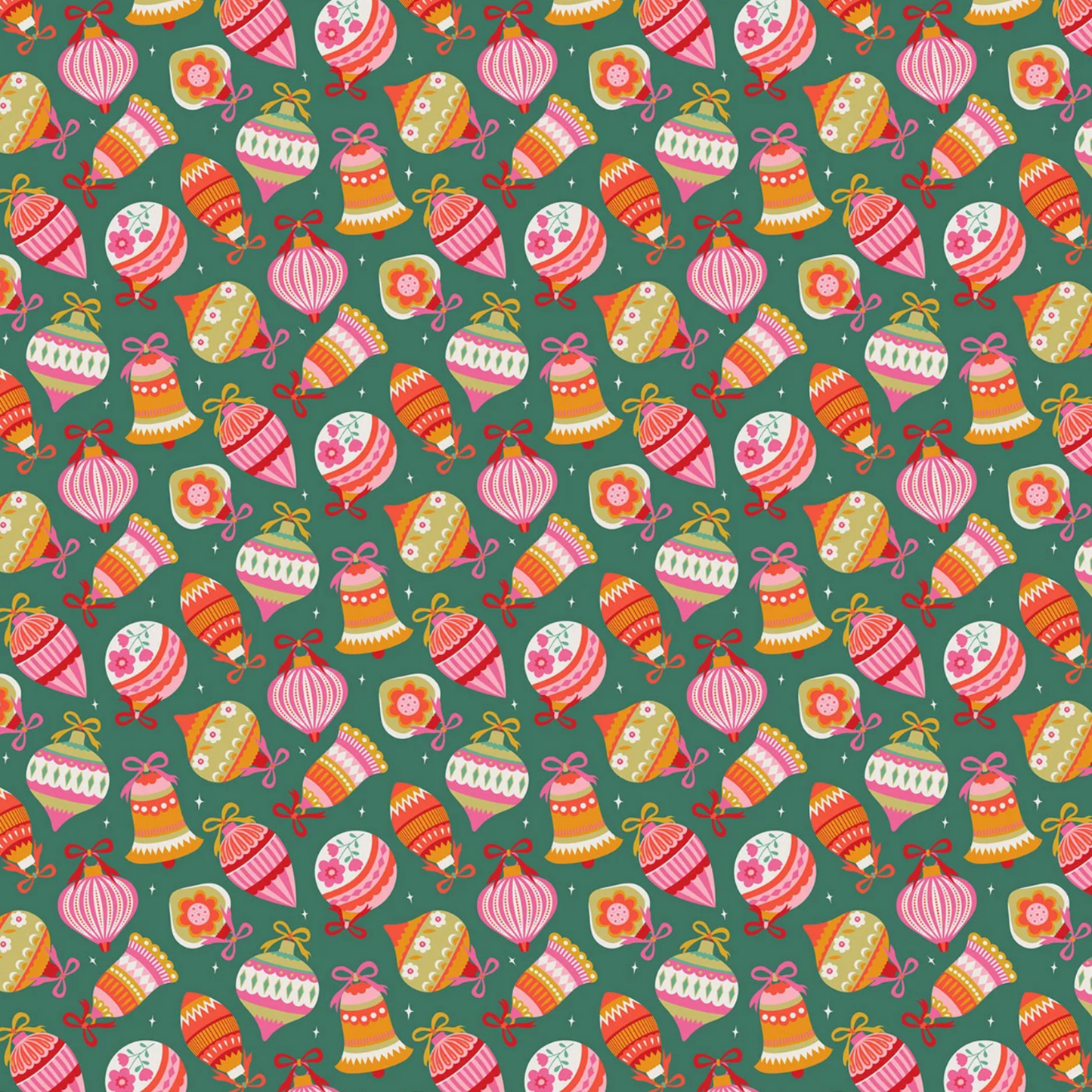 Geetanjali Behera Thread and Ink Design Studio Deck the Halls Baubles DECK1065