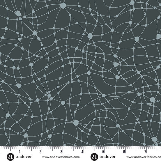 Giucy Giuce Andover Fabrics Ink Flow Manatee A-914-C