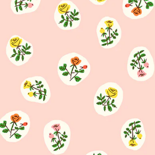 Heather Ross Windham Fabrics Studio Edit Bouquet Blush 40930D-4