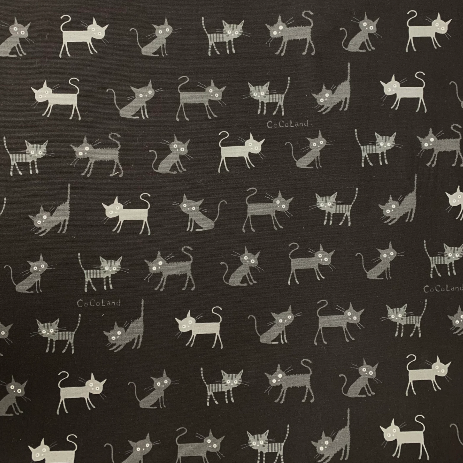 Hishiei CO-10002-2E CoCoLand Medium Cats Black