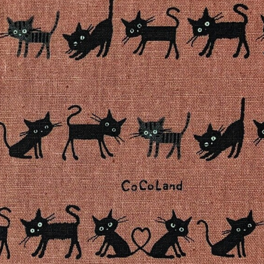 Hishiei CoCoLand Mini Cats Canvas Blush CO-10016-1B