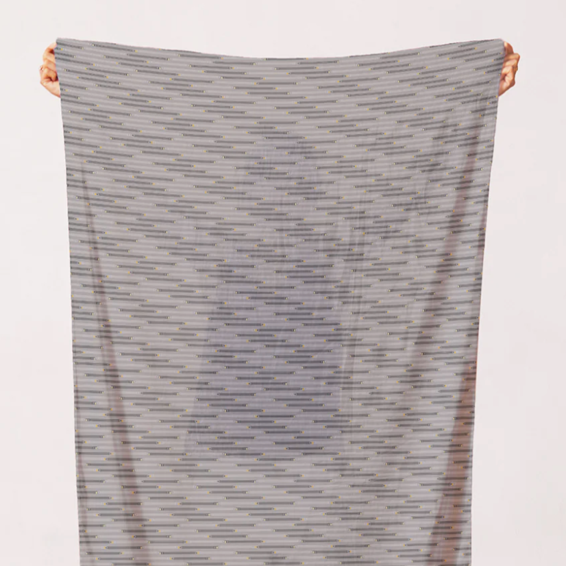 Hoodie Crescent Paintbrush Studio Fabrics Ring Ring Pencil Stripes Grey 12000026