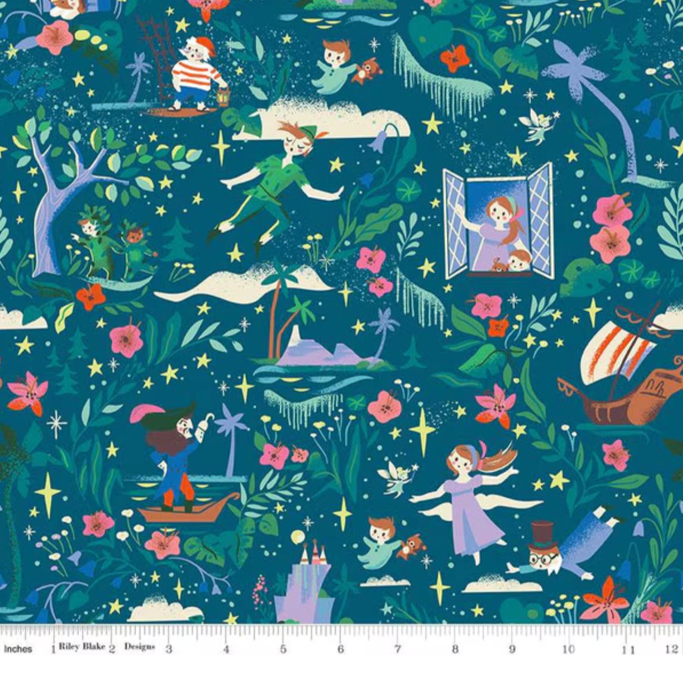 Jill Howarth Riley Blake Forever Neverland Main C15900-Night