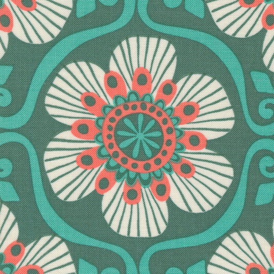 Kate Spain Moda Fabrics Tango Barcelona Basil 2733421