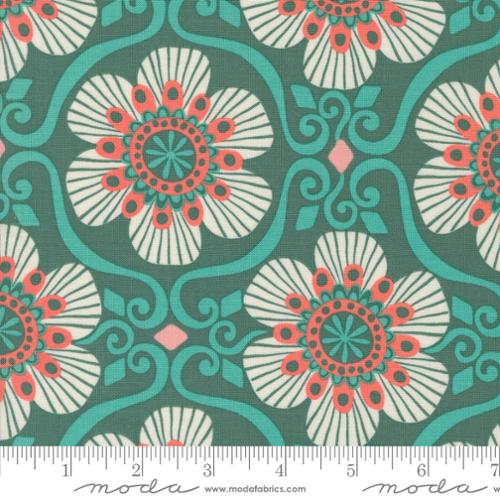 Kate Spain Moda Fabrics Tango Barcelona Basil 2733421