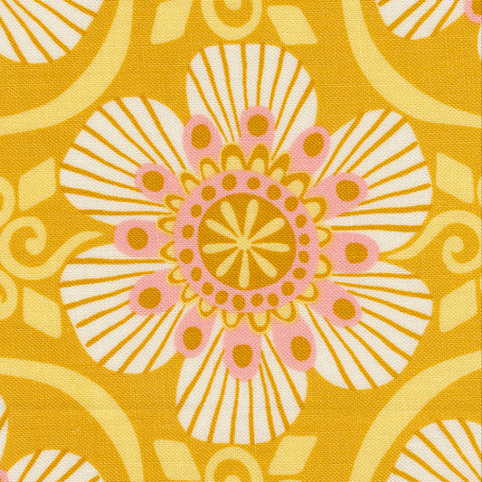 Kate Spain Moda Fabrics Tango Barcelona Tumeric 2733418