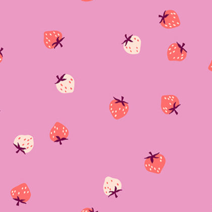 Kimberly Kight Moda Fabrics Ruby Star Society Strawberry Mini Berry RS3086 19 Daisy