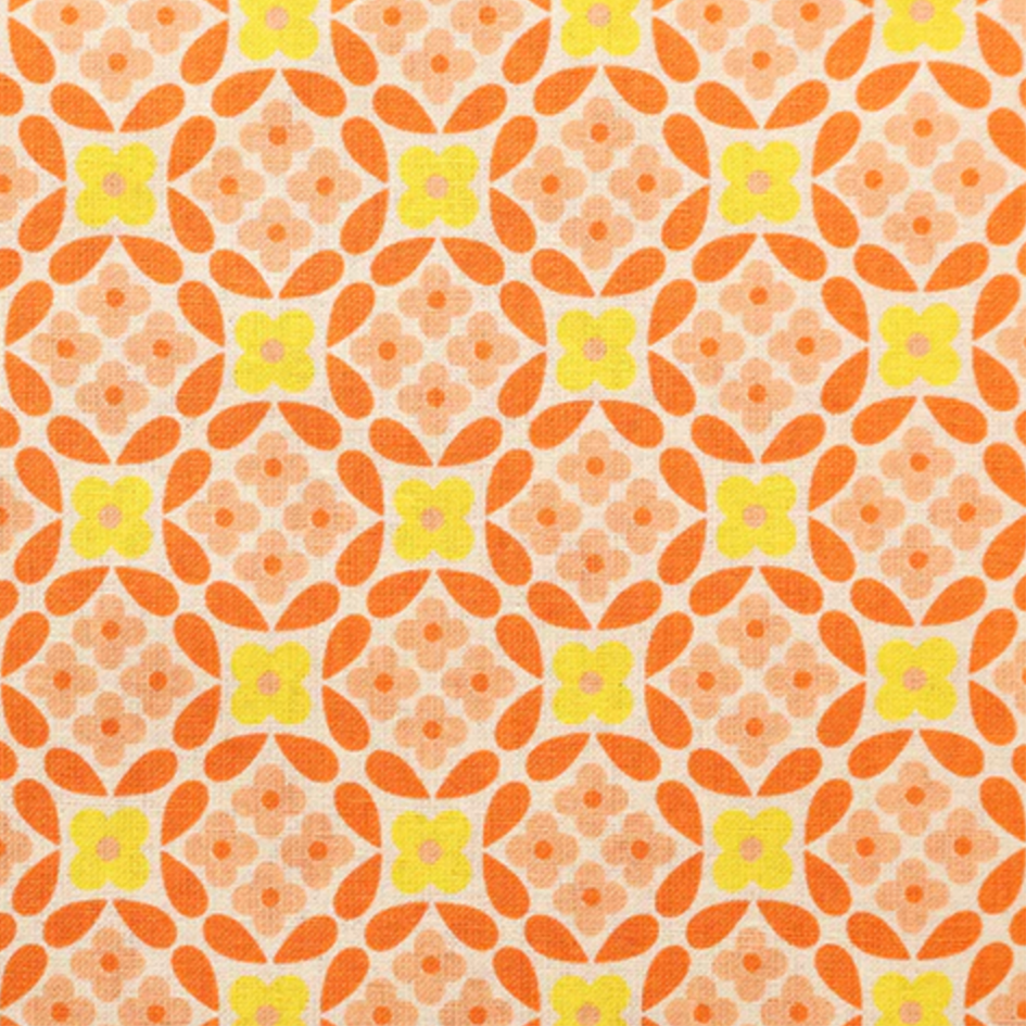 Koko Seki 70s Design Flower Power Japanese Import Flower Lattice CHU055R