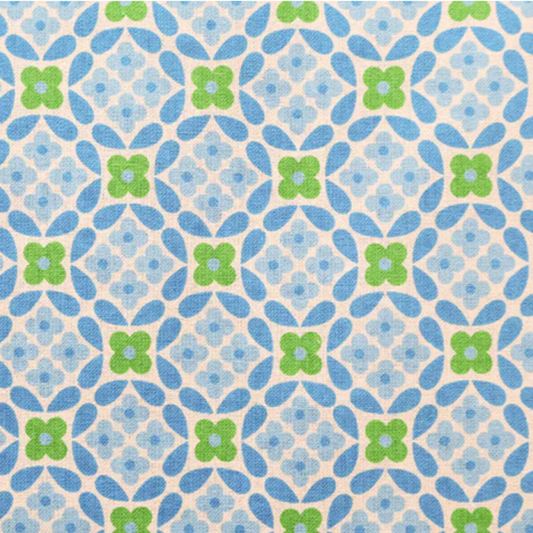 Koko Seki 70s Design Flower Power Japanese Import Flower Lattice CHU055R