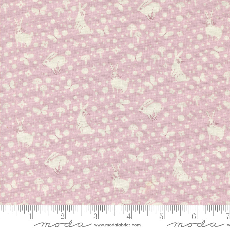 Lizzy House Moda Fabrics Love Letter Wonder Dot 37127 36 Mauve