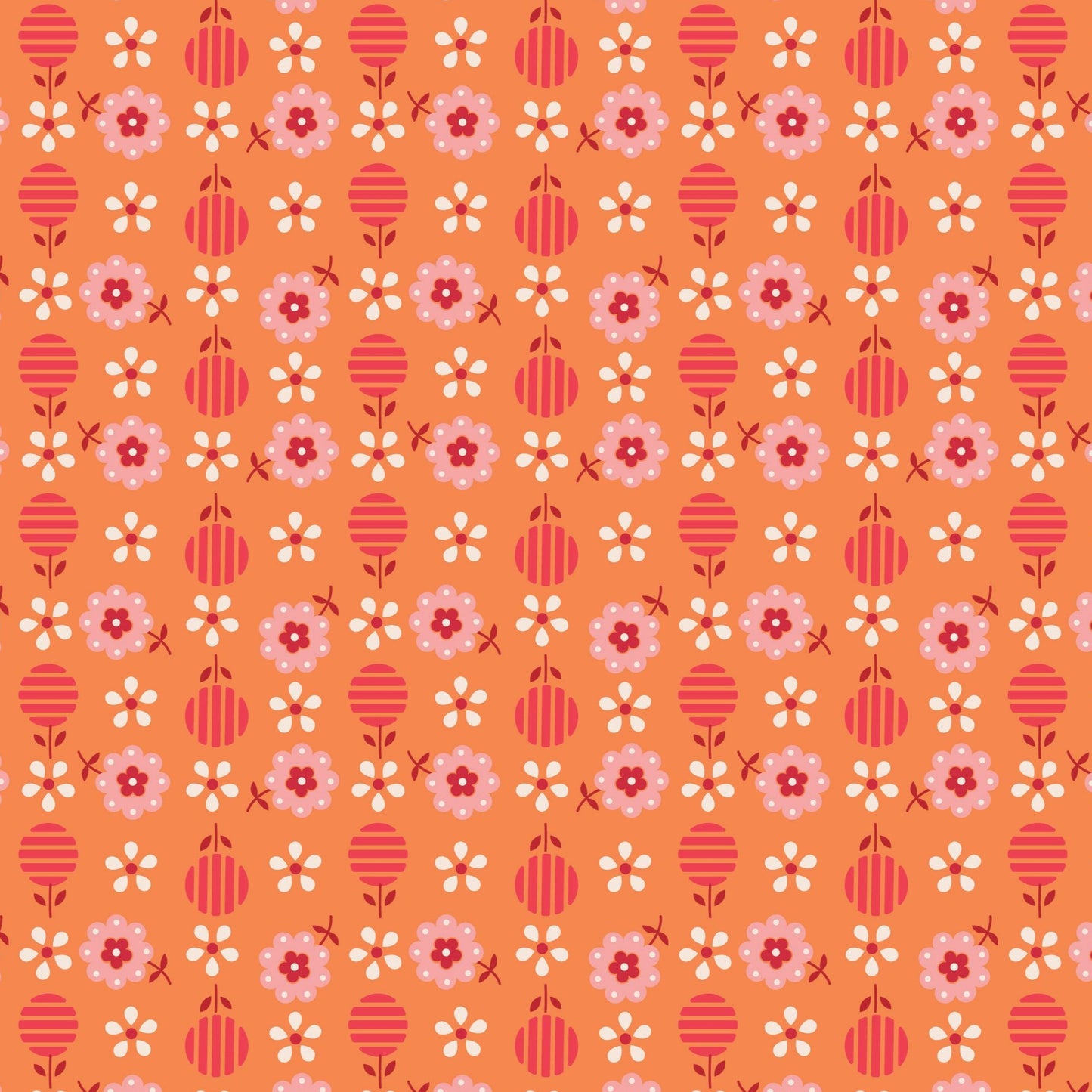 Lori Holt Riley Blake Designs Bee Dots Ida Marie C14160-PUMPKIN