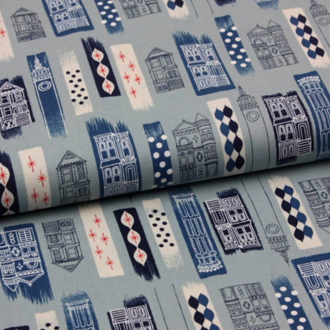 Melody Miller Cotton + Steel Jubilee In the City Blue
