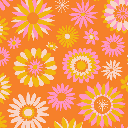 Melody Miller Ruby Star Society Moda Carousel Kaleidoscope Orange RS0097 14